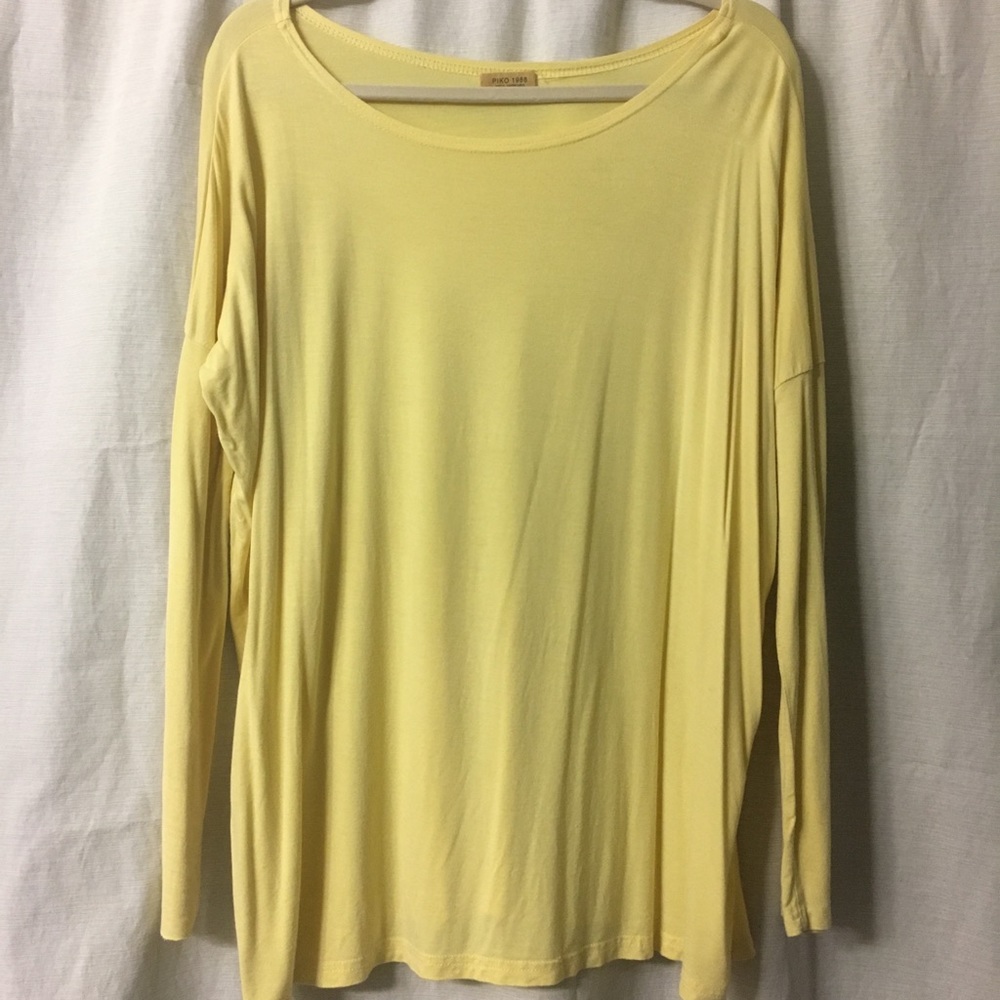 Yellow Piko top!